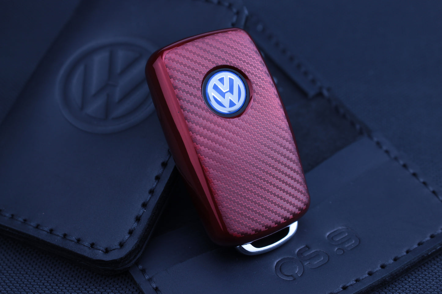 Volkswagen Type - E,G,H Karbone Czerwony przezroczysty