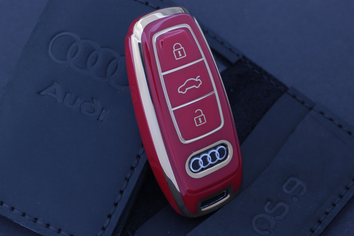 AUDI Type - E Silikonowy Czerwony