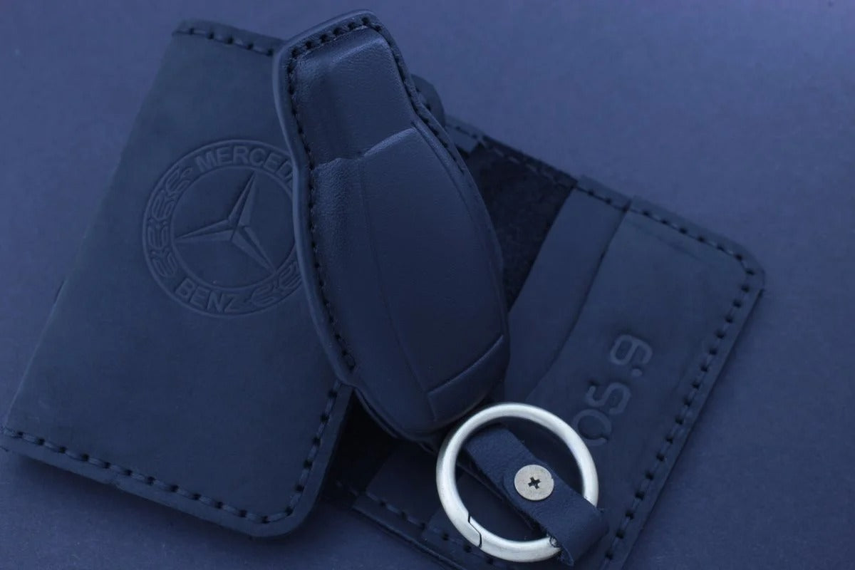 Mercedes Type - B Skórzany Czarny