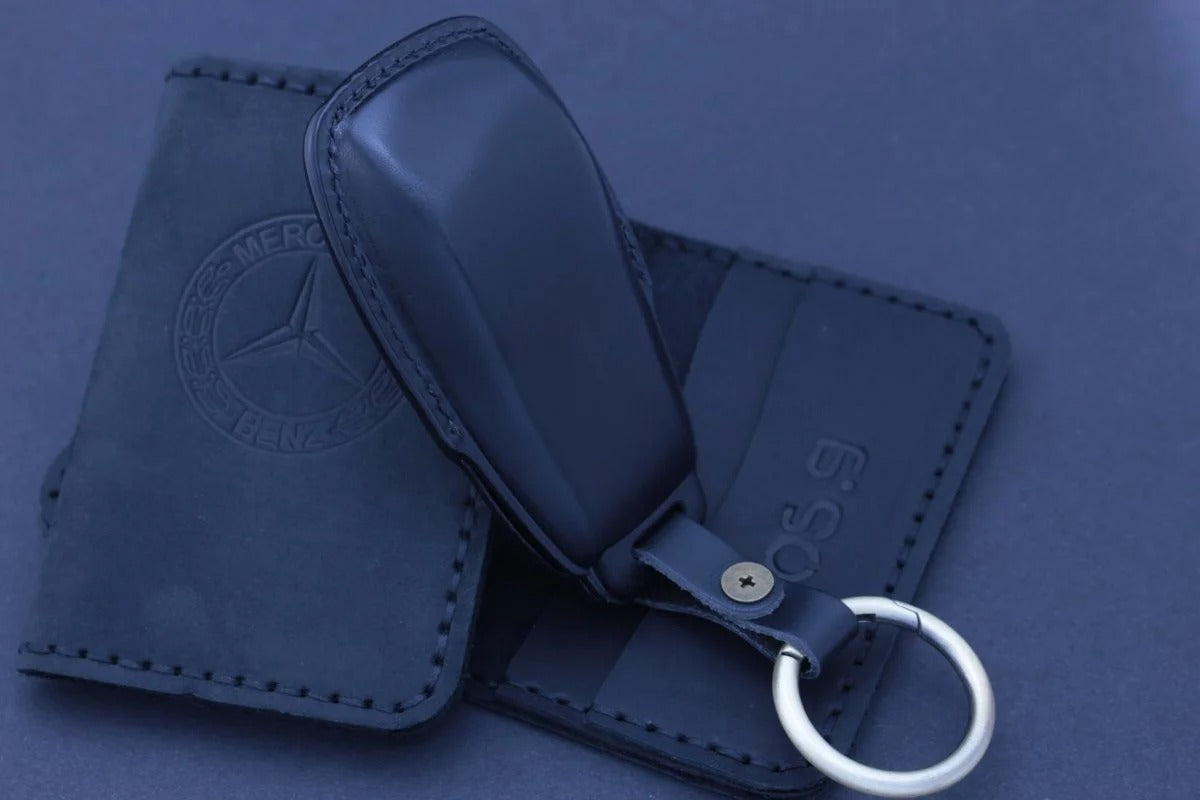 Mercedes Type - E Skórzany Czarny