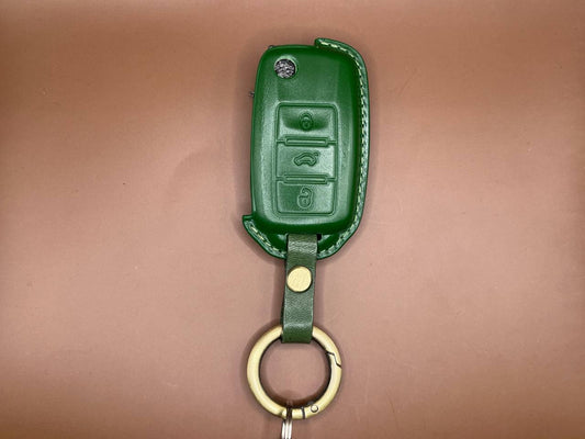 Volkswagen Type - E Skórzany Zielony