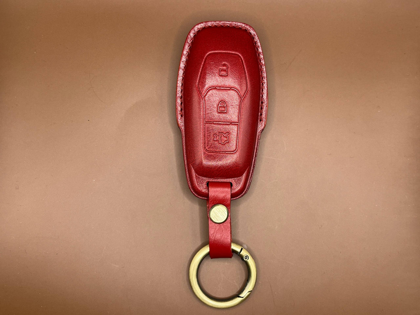 Ford Type - D Skórzany Czerwony