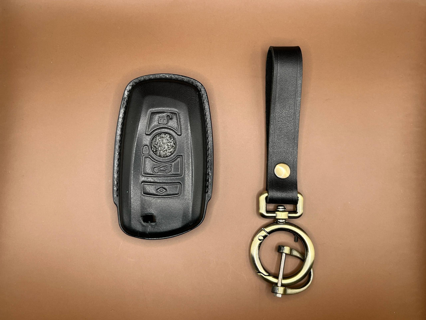 BMW Type - E Skórzany Czarny