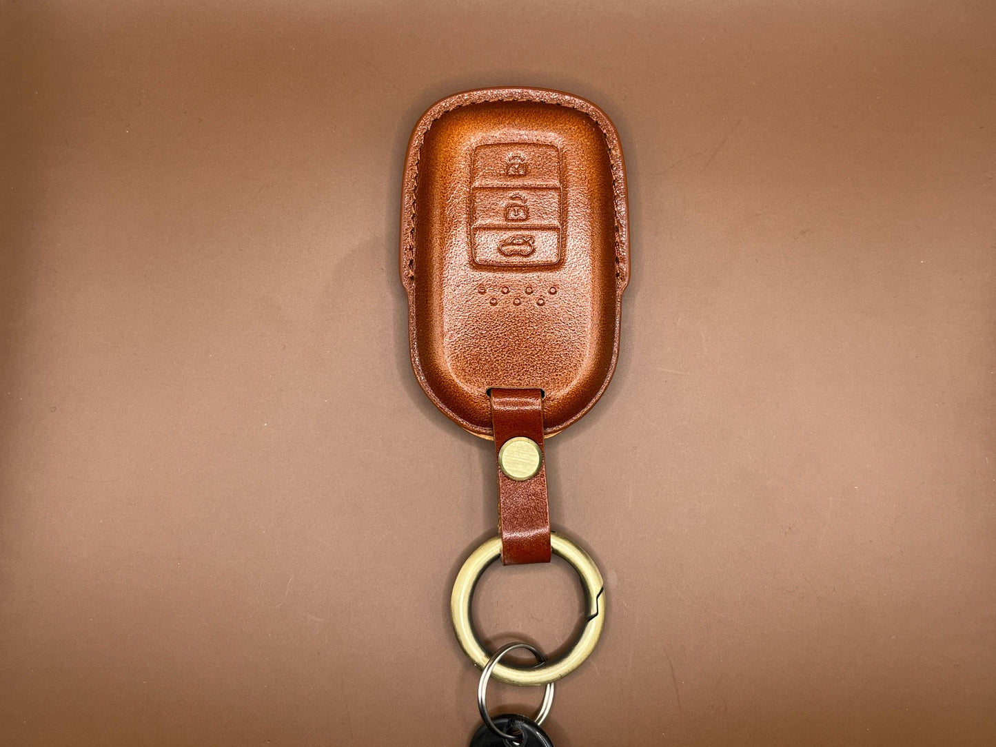Honda Type - F Skórzany Brązowy