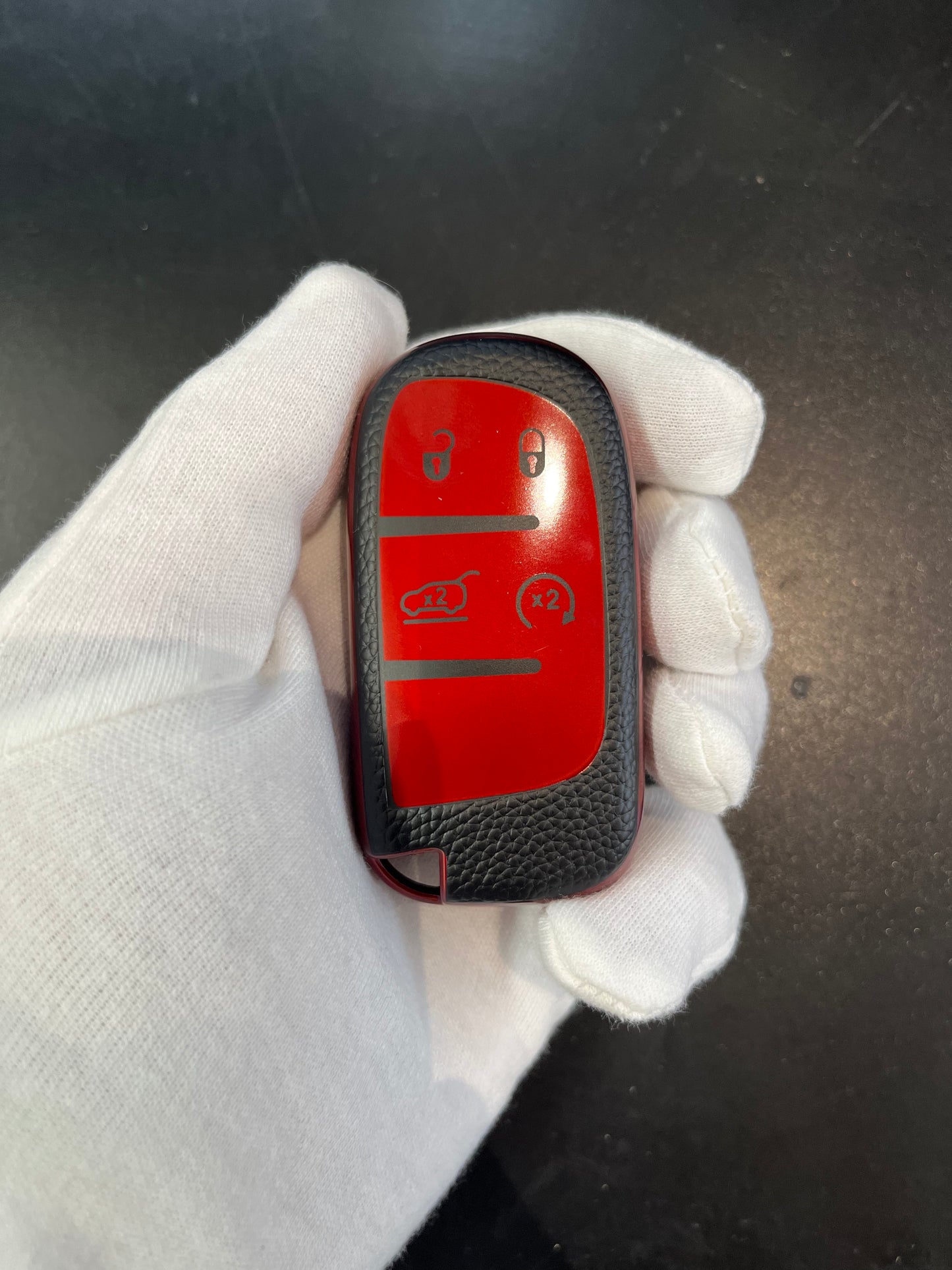Jeep Type - D Plastikowy Czerwony
