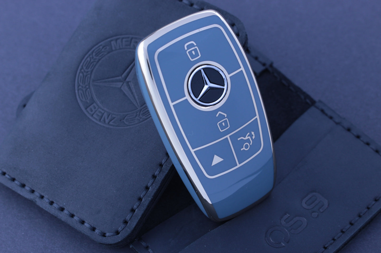 Mercedes Type - E Silikon Niebieski