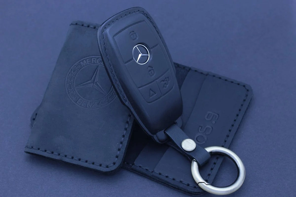 Mercedes Type - E Skórzany Czarny