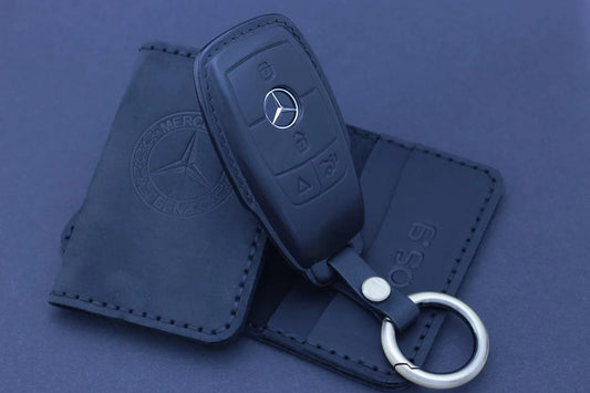 Mercedes Type - E Skórzany Czarny