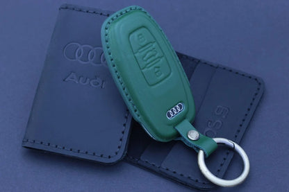 AUDI Type - B Skórzany Zielony